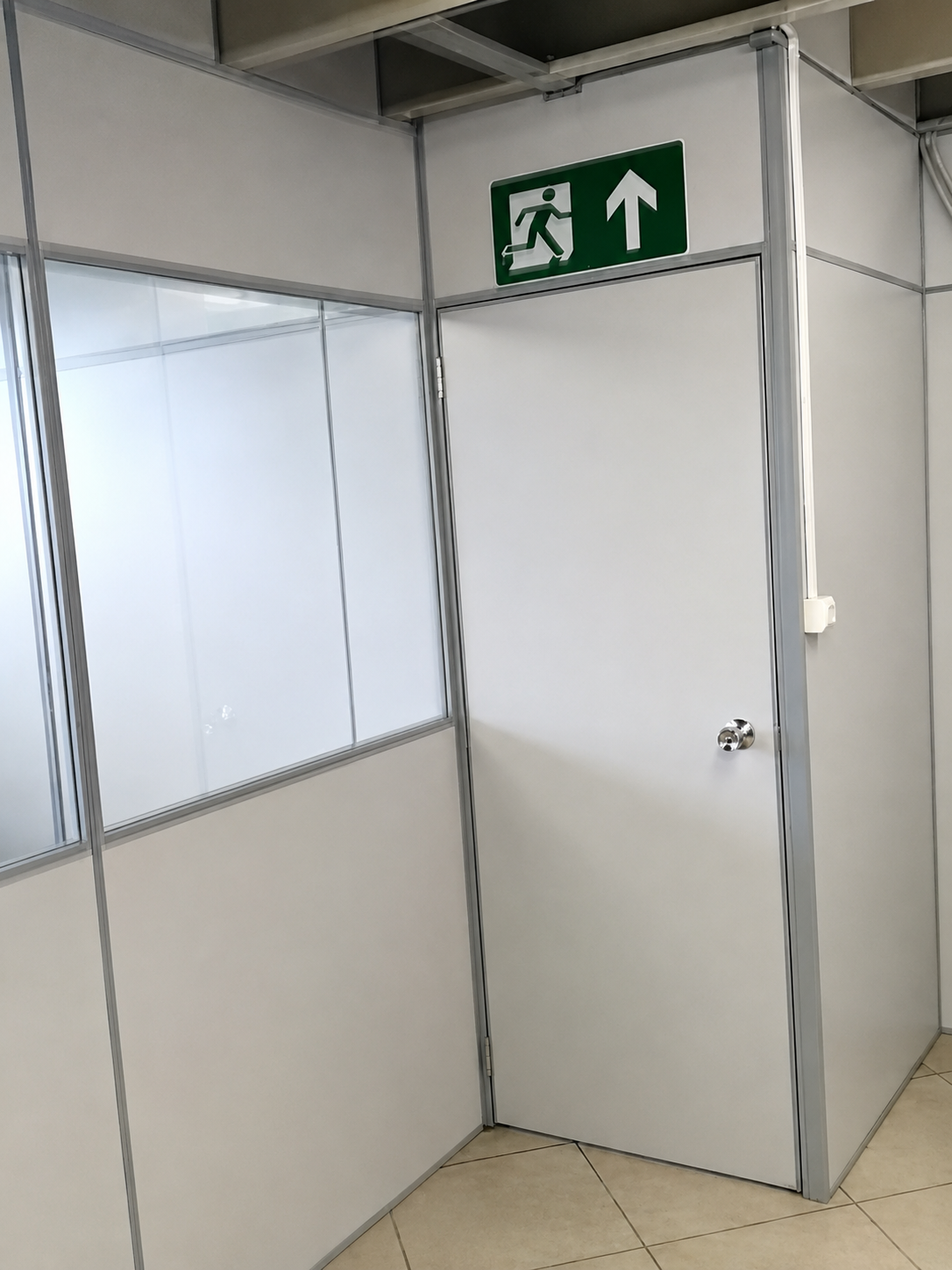 Divisórias Eucatex instaladas pela Tecnoforro