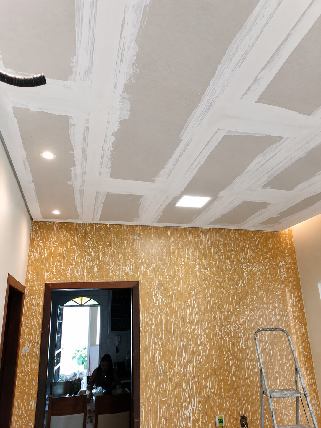 Forro de gesso drywall instalado pela Tecnoforro em Nova Lima
