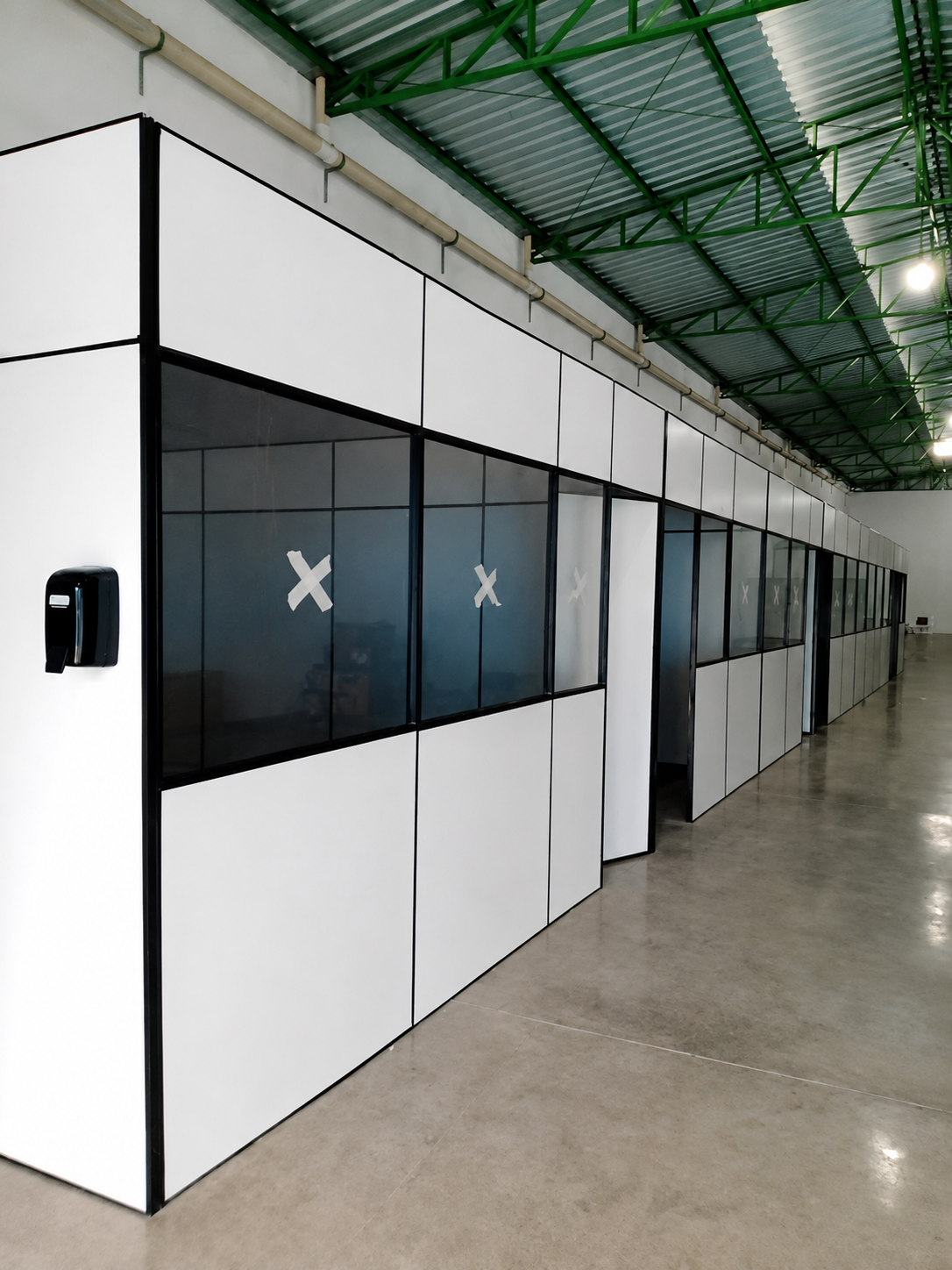 Divisórias Eucatex instaladas pela Tecnoforro em Lagoa Santa